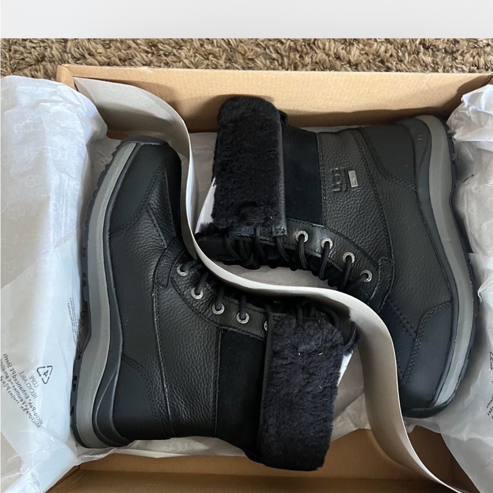 UGG Men's Black Snow Boots